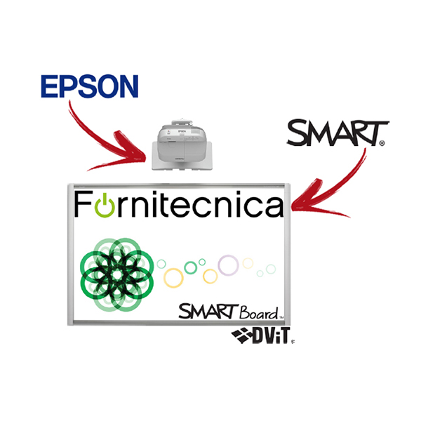 Kit lim SmartBoard SBM685v + Epson EB-675w